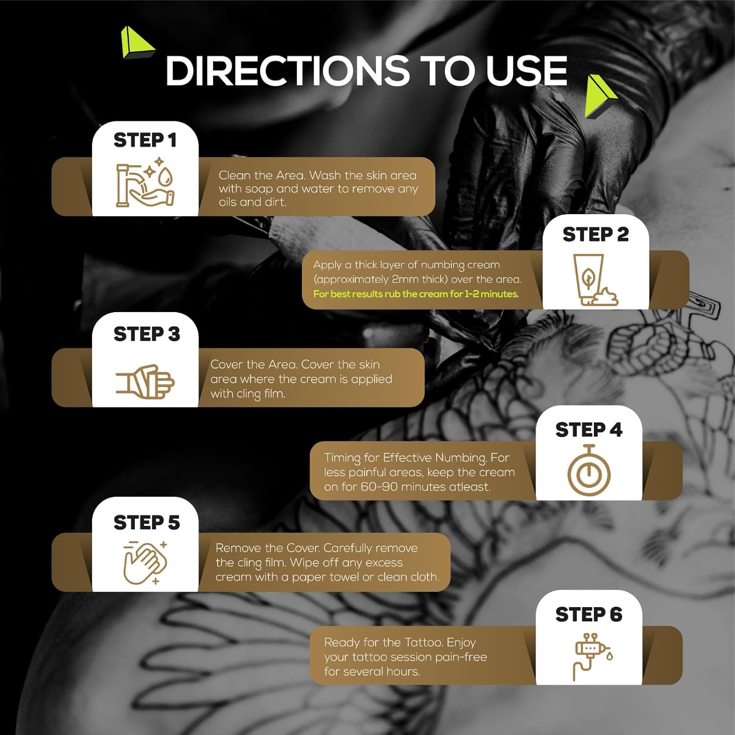 Signature Tattoo Numbing Cream Pack of 10 - (30g) (1 oz)