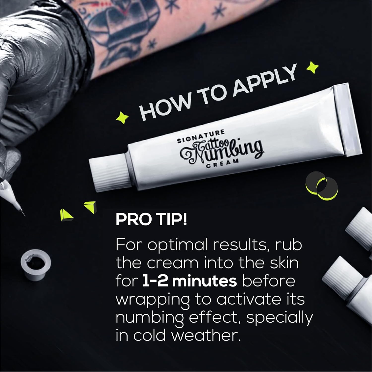 Signature Tattoo Numbing Cream Pack of 10 - (30g) (1 oz)
