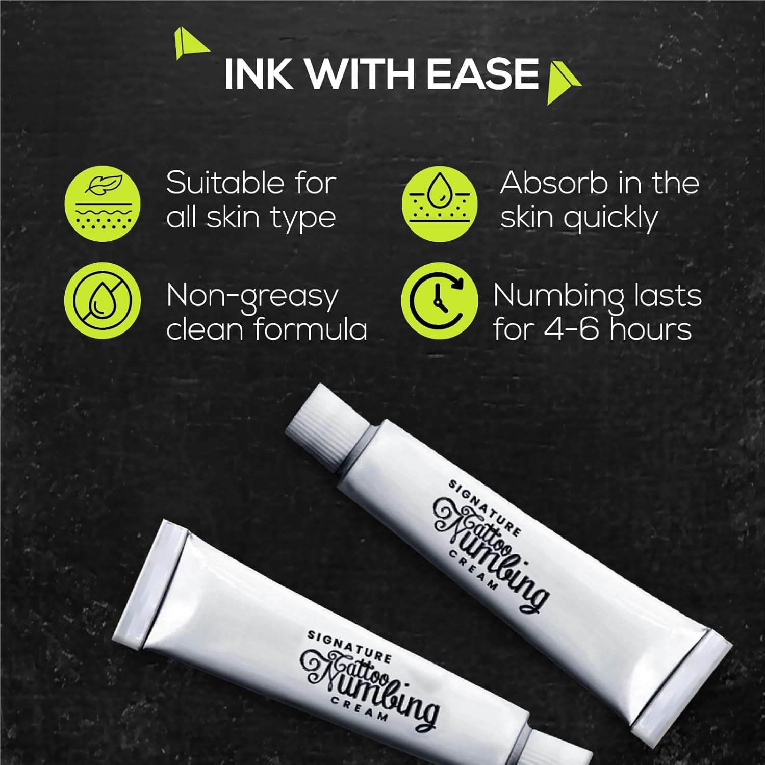 Signature Tattoo Numbing Cream Pack of 10 - (30g) (1 oz)