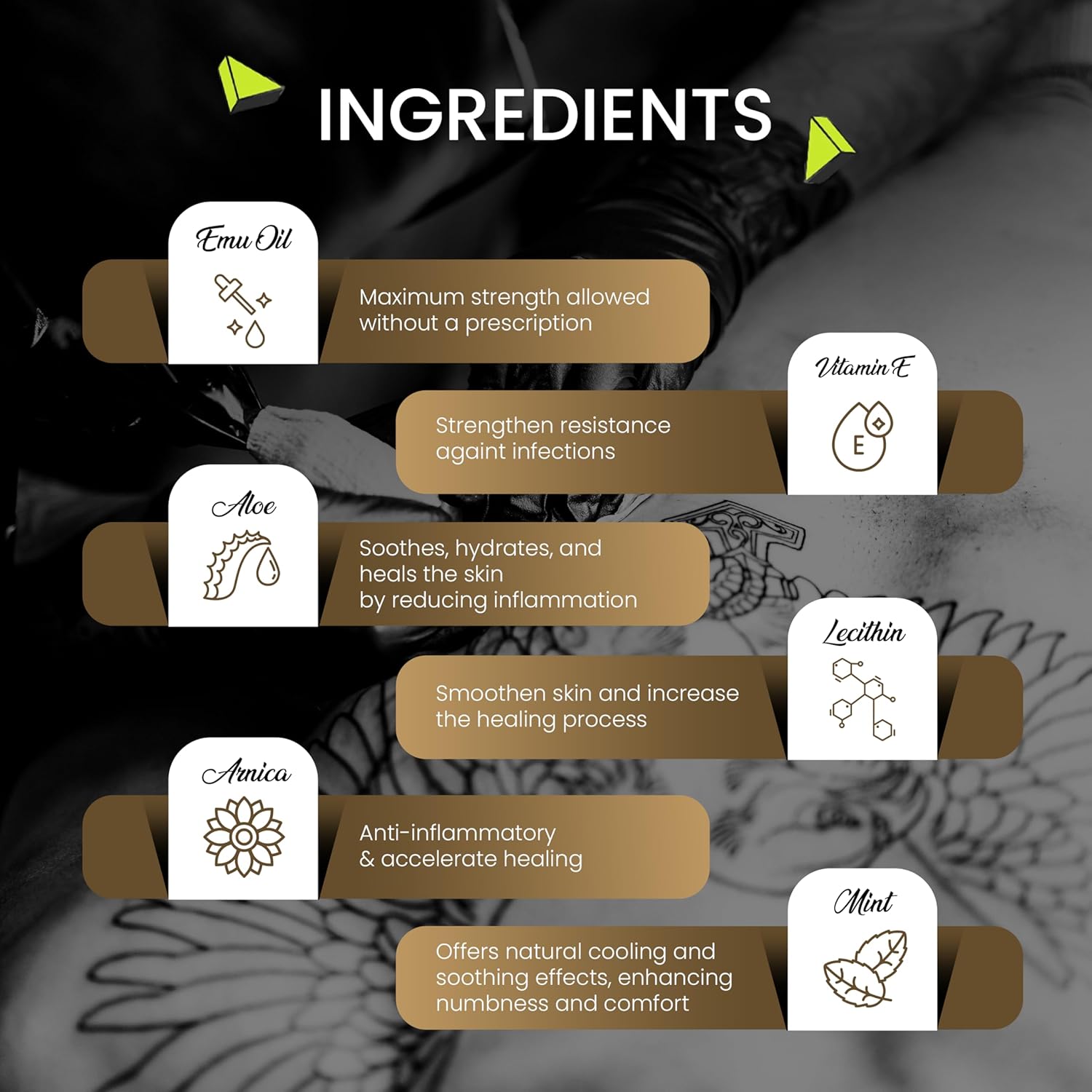 Signature Tattoo Numbing Cream Pack of 10 - (30g) (1 oz)