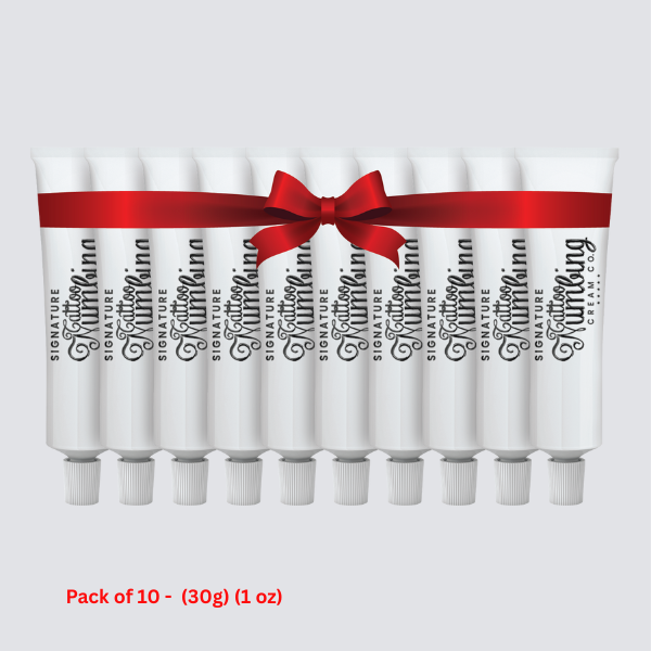 Signature Tattoo Numbing Cream Pack of 10 - (30g) (1 oz)