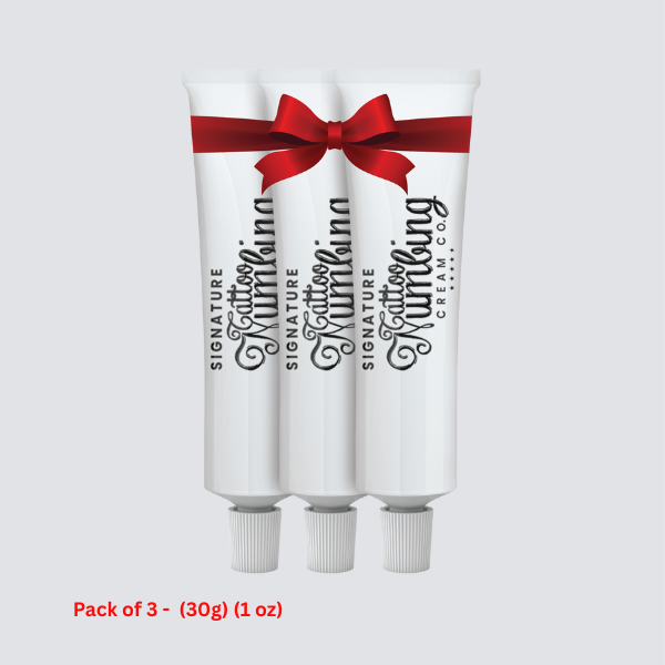 Signature Tattoo Numbing Cream Pack of 3 - (30g) (1 oz)